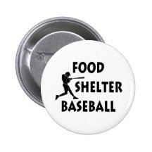 Base-ball d'abri de nourriture badges