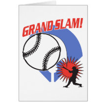 Base-ball de Grand Chelem Cartes De Vœux