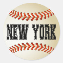 BASE-BALL DE NEW YORK AUTOCOLLANT