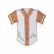 Base-ball Jersey polos brodés