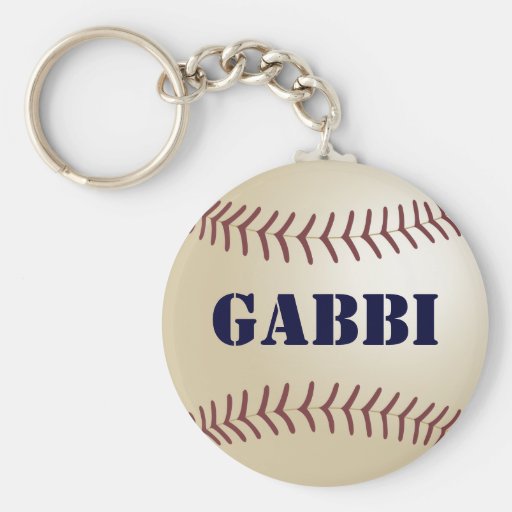 Base-ball Keychain de Gabbi Porte-clé