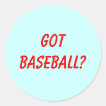 Base-ball obtenu ? autocollant