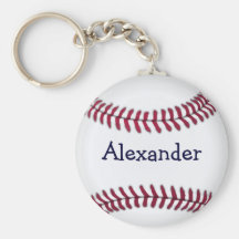 Base-ball personnalisé par cool porte-clef