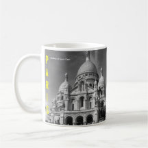 Basilique de tasse de Sacré-Cœur Paris France