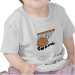 basket-ball de bruissement t-shirt