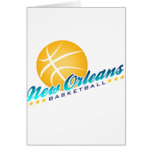 Basket-ball de la Nouvelle-Orléans Carte De Vœux