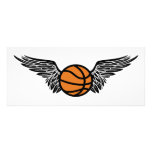 basket-ball de vol cartons d'invitation