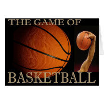 BASKET-BALL LE SPORT CARTES DE VŒUX