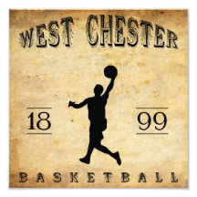 Basket-ball occidental de 1899 Chester Pennsylvani Tirage Photo