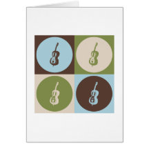 Basse d'art de bruit cartes de vœux