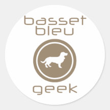 Basset Bleu de Gascogne Autocollant