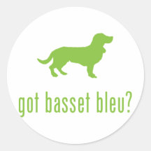 Basset Bleu de Gascogne Autocollants