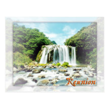 Bassin bleu carte postale