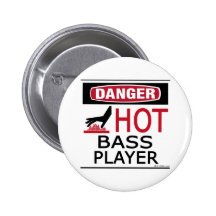 Bassiste chaud pin's