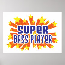 Bassiste superbe affiche