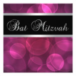 Bat mitzvah de roses indien faire-part personnalisés