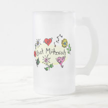 Bat mitzvah mugs à café