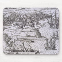 Bataille Jamaïque entre Christophe Colomb (14 Tapis De Souris