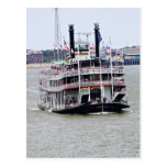 Bateau à  vapeur sur le fleuve Mississippi Carte Postale