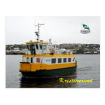 Bateau de navette dans Kristiansund, Norvège Carte Postale
