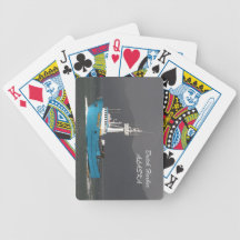 Bateau de pêche de crabe de la Mer du Nord Jeux De Cartes Poker