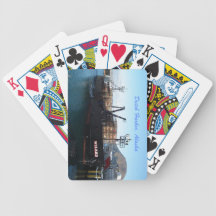 Bateau de pêche de crabe de magicien jeux de cartes bicyle
