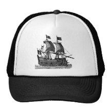 Bateau de pirate casquette de camionneur