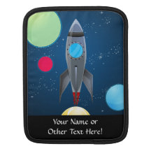 Bateau de Rocket d'espace extra-atmosphérique Poches iPad