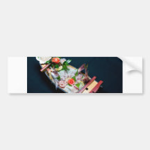 Bateau de sashimi autocollant pour voiture