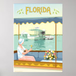 Bateau de vol de la Floride par Rosie Louise Posters