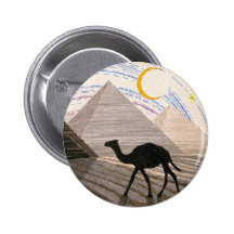 Bateau du désert badges avec agrafe