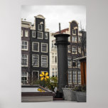 Bateau-maison sur Keizersgracht Posters