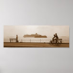 Bateaux de l'île du Gouverneur Posters