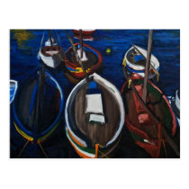 Bateaux de pêche chez Sète cartes postales