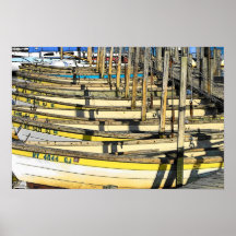 bateaux étroits posters
