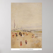 Bateaux par James Abbott McNeill Whistler Posters