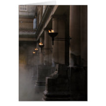 Bath romain carte de vœux