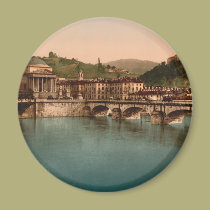 Bâti des capucins, Turin, Piémont, Italie magnets