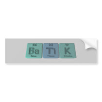 Batik-Ba-Ti-K-Barium-Titanium-Potassium.png autocollants pour voiture