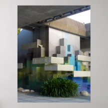 Bâtiment étrange de Taïwan Posters