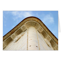 Bâtiment faisant le coin cartes de vœux