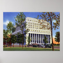 Bâtiment fédéral de St Louis Missouri Posters