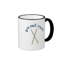Bâtons de tambour tasse à café