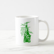 Batte accrochante de sommeil (version verte au néo tasses