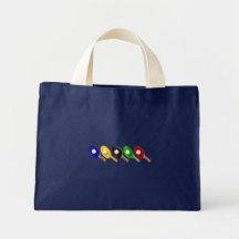 Batte de ping-pong et sports de boule de ping-pong sac en toile