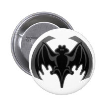 Batte Inv noir les cadeaux de Zazzle de MUSÉE Badge Avec Épingle
