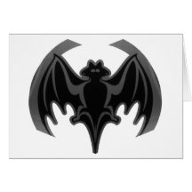 Batte Inv noir les cadeaux de Zazzle de MUSÉE Carte De Vœux
