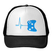 Battement de coeur de jeu - protection de geek de  casquette