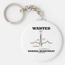 Battement de coeur normal voulu (électrocardiogram porte-clé