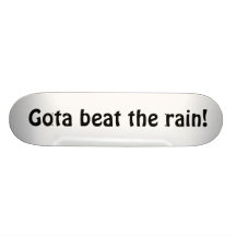 Battement de Gota la pluie ! Planches À Roulettes